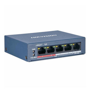 Hikvision DS-3E0105P-E/M 4-port POE switch